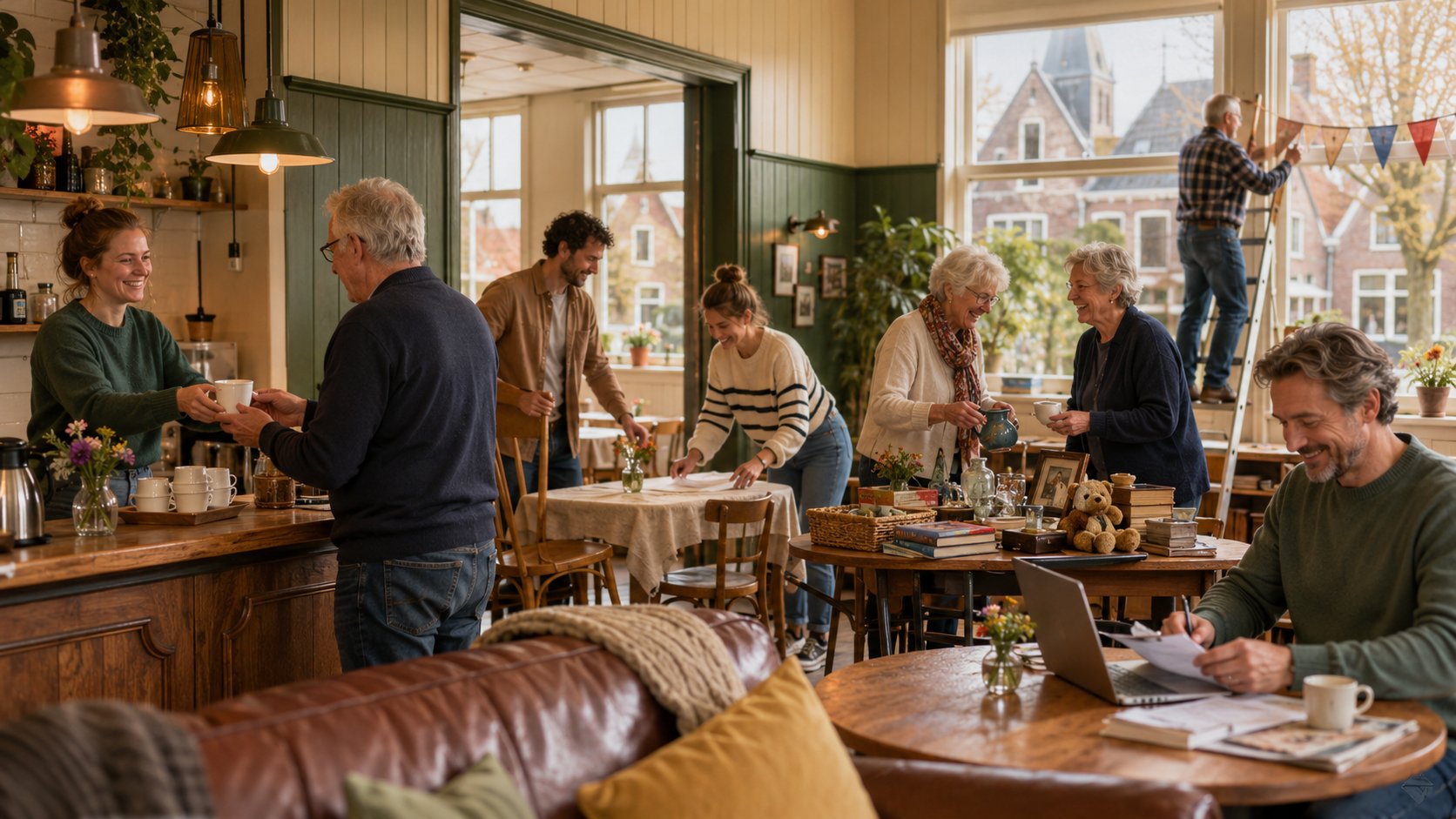 Vrijwilligers voor het dorpshuis: Zo vind én behoud je een enthousiast team